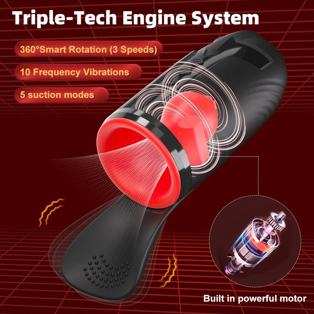 Multi-function Sex Penis Massage Machine Automatic Sucking Rotating Male Masturbation Cup