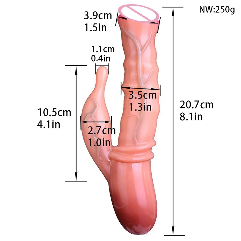 Silicone Rabbit Dildo Vibrator10 Speeds Vibrating Anal Plug Beads Stimulate Prostate Massage Sex Toys women Masturbator