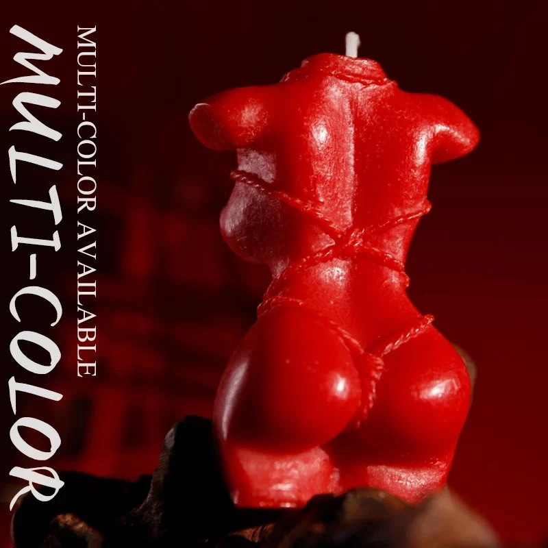 Nude Female Torso Cryogenic Candle Suitable for Red Sexy Bikini Styling Cryogenic Candle Product Category