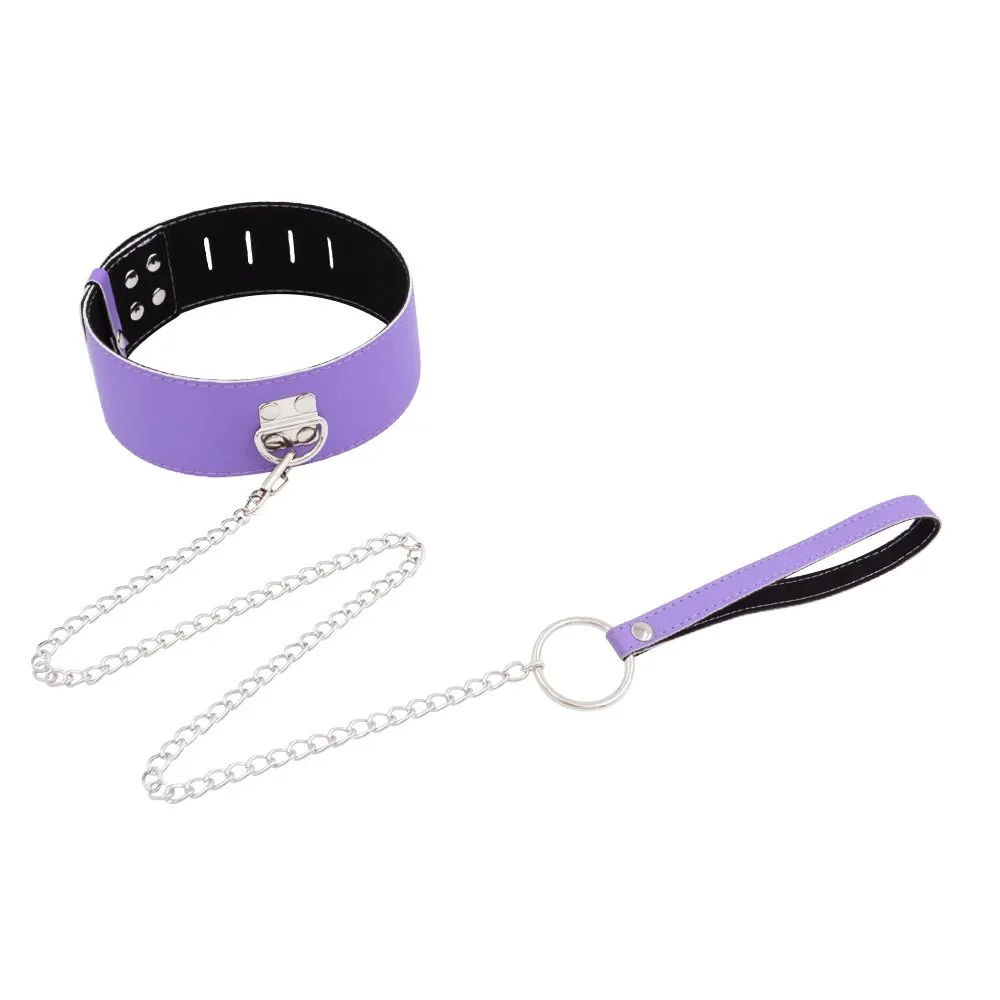 Bondage Sex Neck Sleeve Dog Collar Adult Sex Toy Female Slave Choker Leather Handcuffs Collar BDSM Other Sex Toy
