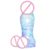 Large Wolf Knot Dildo With Sucker Silicone Multi Color Thick Anal Plug Big Dong Fantasy Sex Toys Shop Erotic Products