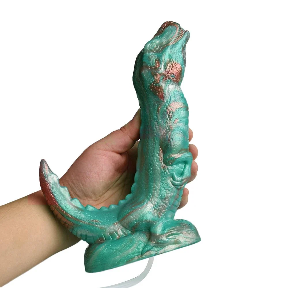 Launch Dinosaur Shaped Dildo Anal Plug Soft Fun Adult Toys for Men Women