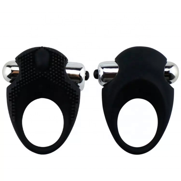 Sex Toys for Men Delay Ejaculation Battery Penis Ring Silicone Vibrating Cock Ring