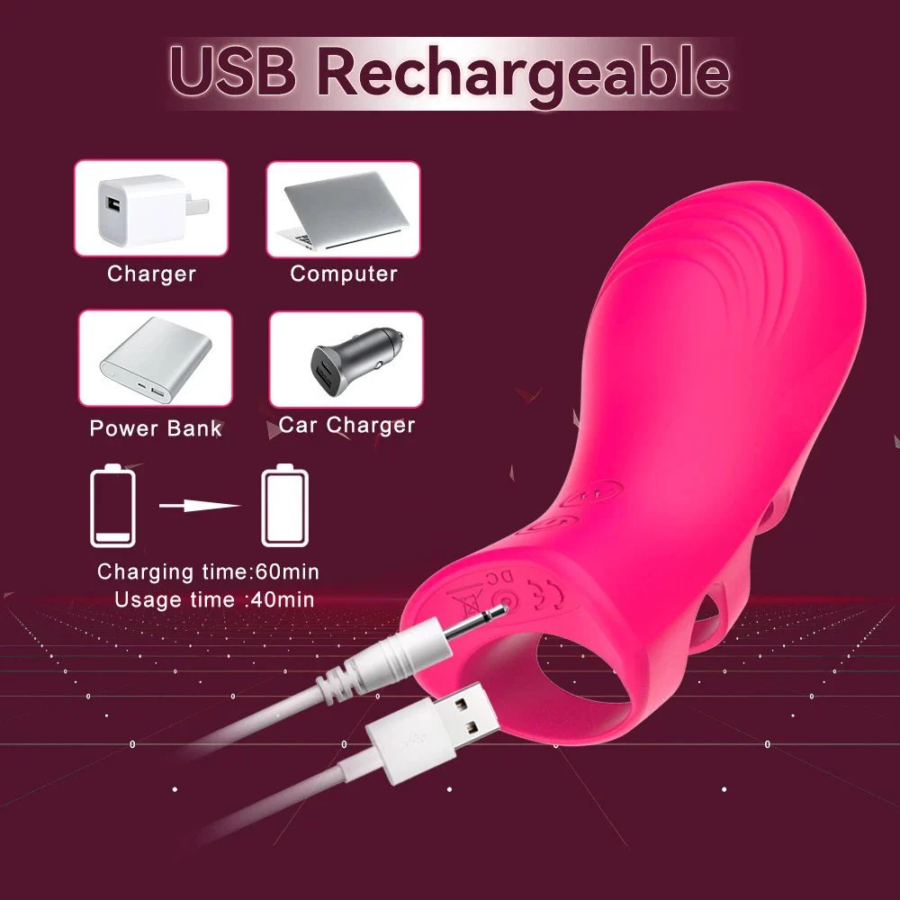 Sourcing Agent Mini G-Spot Vibrators Nipple Stimulator Finger Vibrators Female Sex Toys for Couples Pleasure