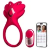 Women's Wearable G-Point Butterfly Vibrator APP Remote Control USB Rechargeable Waterproof IPX6 9 Frequencies-Couple Sex Toy