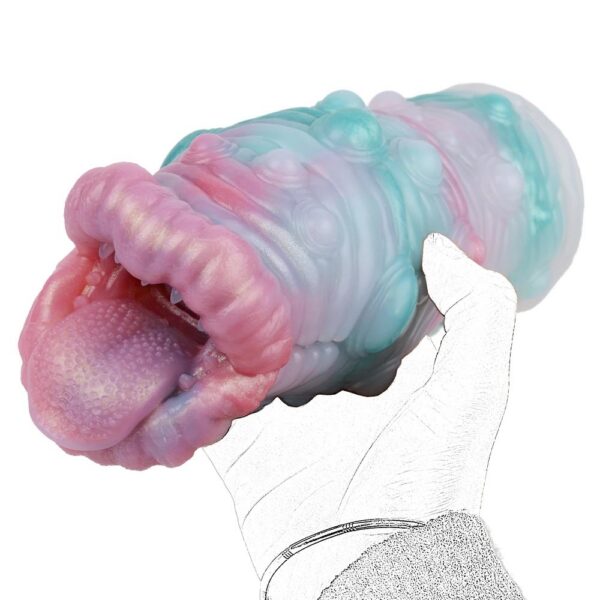 Ursa Alien Stroker Silicone Male Masturbator Single Hole Men Lifelike Onahole Realistic Vagina Penis Trainer Adult Sex Toy