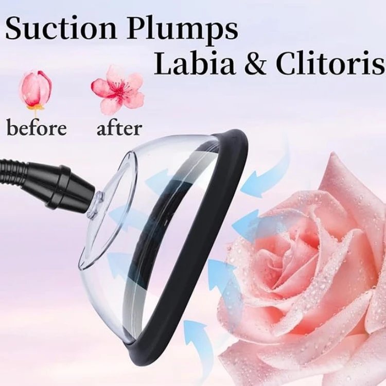 Vacuum Pussy Pump Breast Training for Enlargement Cup Sex Toys for Women