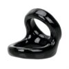 Male Delay Ejaculation Enhancer Dual Penis Ring Sex Toys Lock Ring TPE Stretchy Double Cock Ring