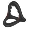 Men's Performance Enhancement Ring Reusable Silicone Loop for Intimate Support Promotes Circulation Duration Delay Ejaculation
