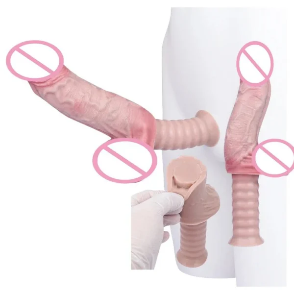 Long Soft Butt Plug Sex Toys Long Anal Dildo for Women Men Long Anal Plug Handle Screw Erotic Sexy Plugs Funny Adult Masturbator