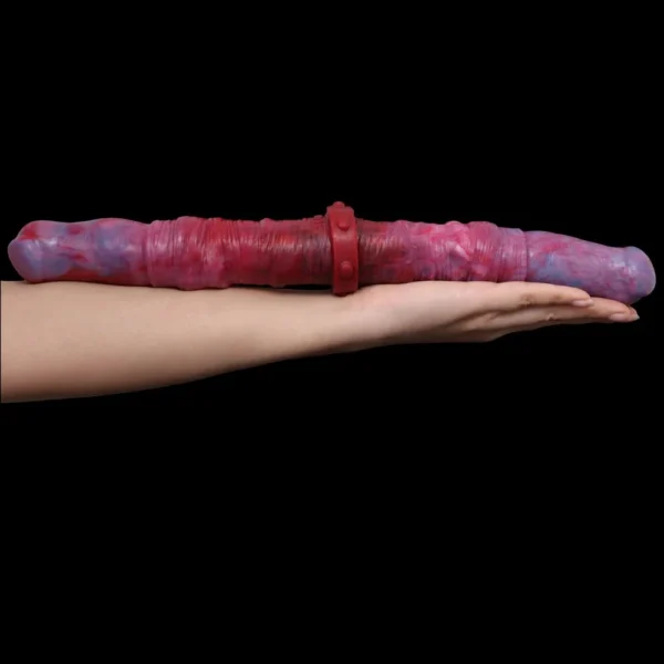Lesbian Rubber Rod Long Penis Vaginal Anal Plug Realistic Double Dildos for Women Sex Toys