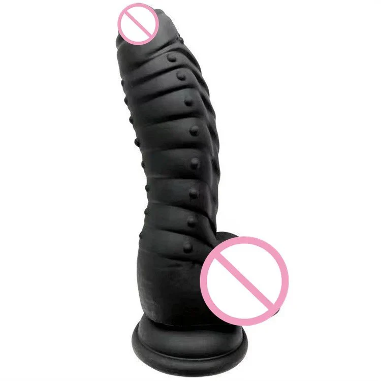 Female Masturbation 7.5Inch Soft Artificial Penis Suction Cup Realistic Silicone Dildo Women