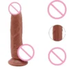 Female Masturbator Soft Rubber Penis Suction Cup Silicone Realistic Dildo Sex Toy for Women