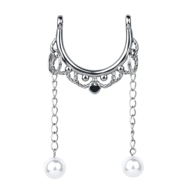 Pairs of Nipple Clamps Golden Chain Matched for Women Sexy Breast Drop Shipping
