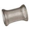 Men's Reusable Soft TPE Cock Ring Locking Silicone Vibrating Penis Ring with Delay Ejaculation Function