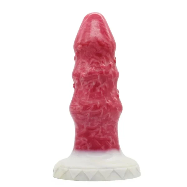 Large Anal Plug Penis Round and Full Mushroom Head Powerful Sucker Silicone Realistic Dildo for Women