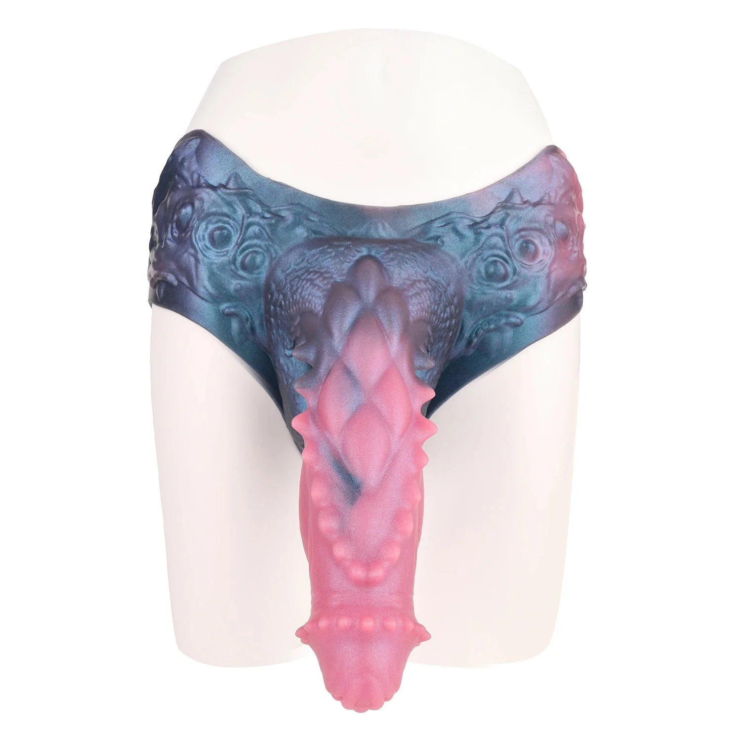 Evil Eye of Soul Devouring Hollow Penis Sleeve for Men Functional Toy Liquid Silicone Material