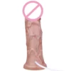 Simulated Suction Cup Dildo Experience Realistic Medical Grade Silicone Material Spray Dildo for Lesbians