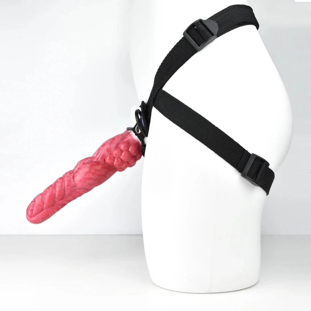 Large Realistic 9.05 Inch Large Realistic Sex to Toy Strap Penis Chastity Belt Big for Men Sex