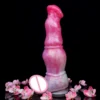 Monster Pink Color Big Horse Dildo With Testicles Artificia Dildo Suction Cup Animal Dildo for Women