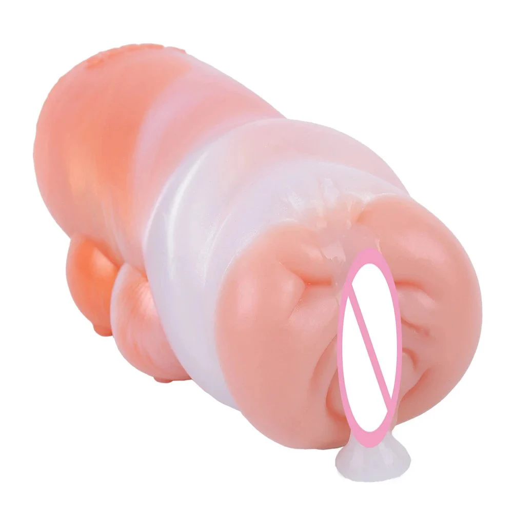 Single Channel Fantasy Masturbation Cup for Men Realistic Inner Texture Soft Touch