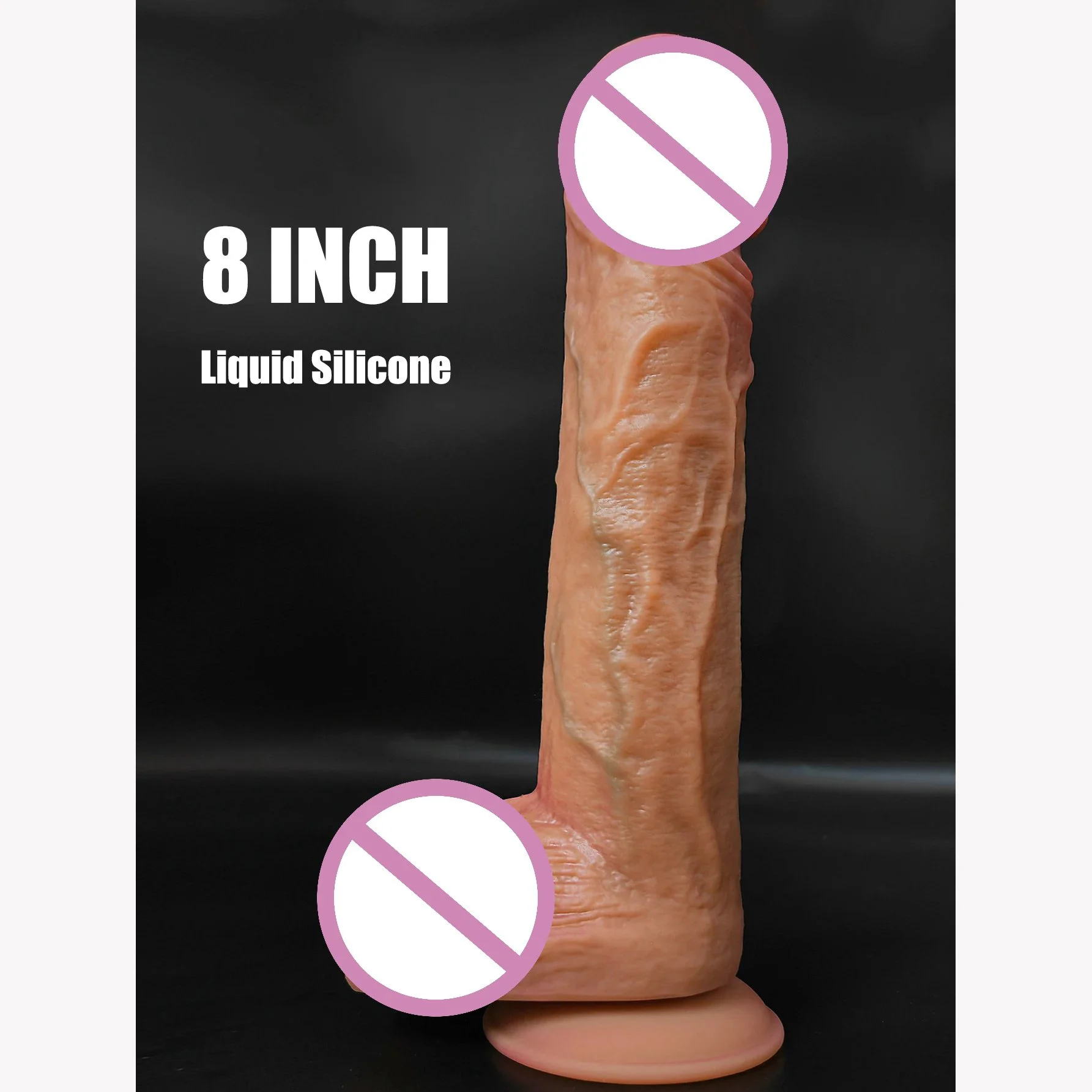 Sexy Body Big Size Sex Dildo Sex Toys Soft Silicone Thrusting Dildos for Women