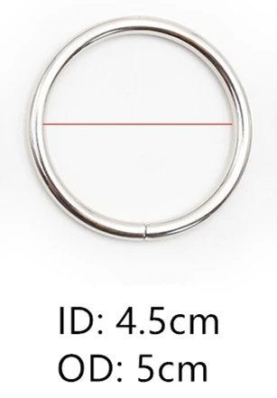 SM Silicone Metal Cock Ring Sex Bondage Toy Rubber Ring SM Device Silicone Loop Sex Toy Penis Ring