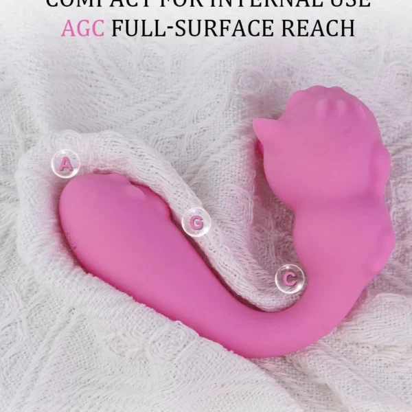 Small Vibrator Bullet Animal Cute cat Shape Rechargeable Clitoral Adult Sex Toy, Rabbit Clitoris Stimulator Vibe for Women