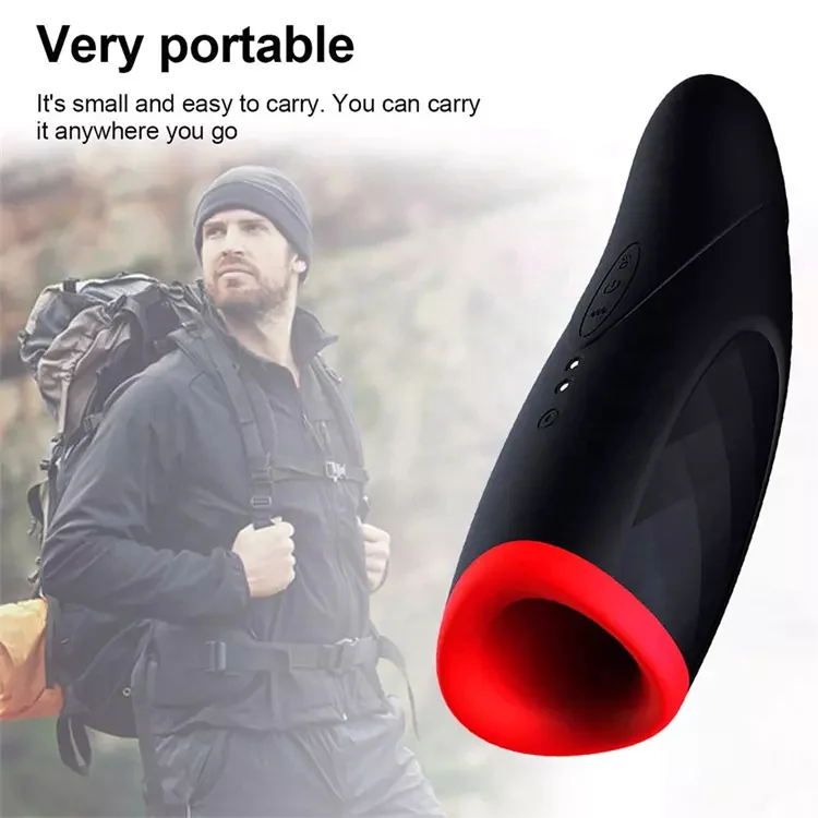 Sucking Sex Toys for Men Automatic Heating Deep Throat Masturbation Male Sucking Masturbator Cup