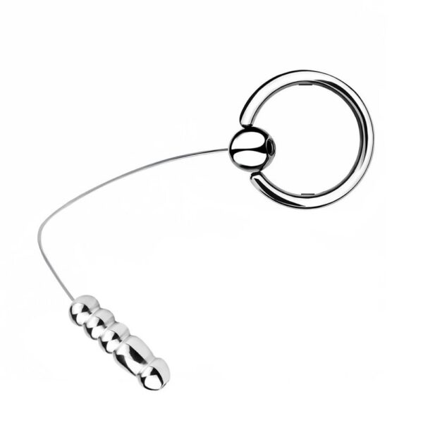 Stainless Steel Hollow Urethra Rod High Quality Polished Touch with Nylon Wire 6 Sizes Available Prostate Stimulation Sex Toys