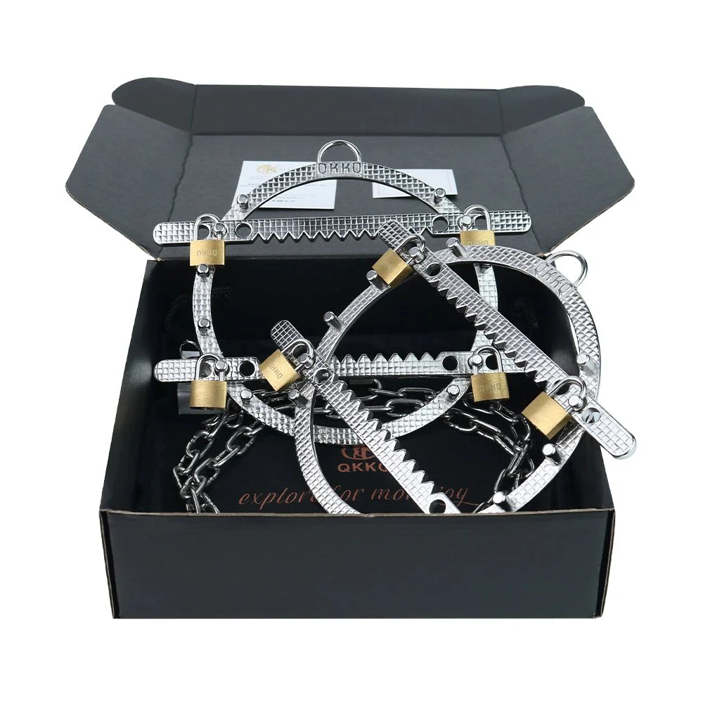 Wearable Chest Bondage Stimulate Sexy Spiked Breast Stainless Steel Breast Clamp Metal Chain Female Masturbation Sex Toys