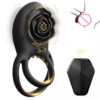 New Adult Sex Product Charging Remote Control Rose Massage Lock Semen Ring Male Female Shared Cock Vibrator Cock Ring Vibrator