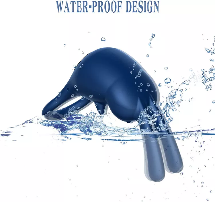Sex Toys for Men Penis Ring Vibrator With Rabbit Ears Rechargeable 10 Speeds Vibrating Cock Rings