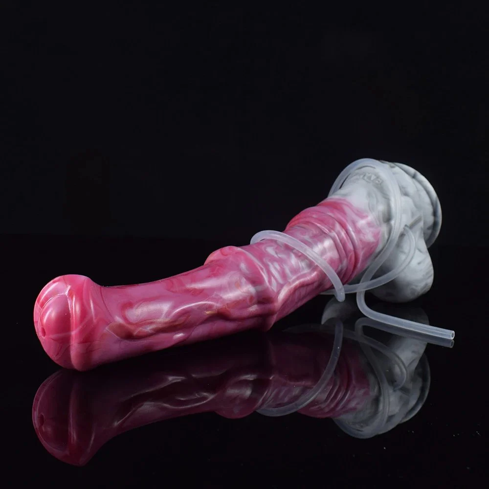 Silicone Horse Simulation Phallus Adult Sex Appeal Female Ejaculation Enema Phallus Masturbator for Women