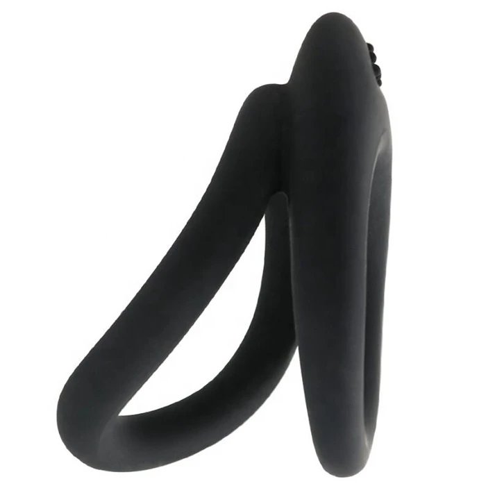 Durable Silicone Double Cock Ring Sex Toy for Men Penis Rings Designed for Delay Time