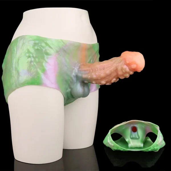 Chiyuan Pulse Spirit Vine Silicone Wearable Penis Extender for Men - Safe and Soft Sexual Toy