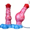 Simulated Dildos Butt Plug with air Bag and Injector Accessories