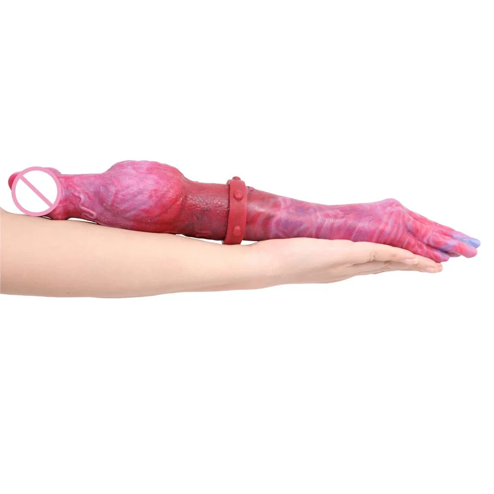 Magic Dragon Long Double Ended Dildo for Lesbian Sex Adult Women Rubber Rod Penis Sex