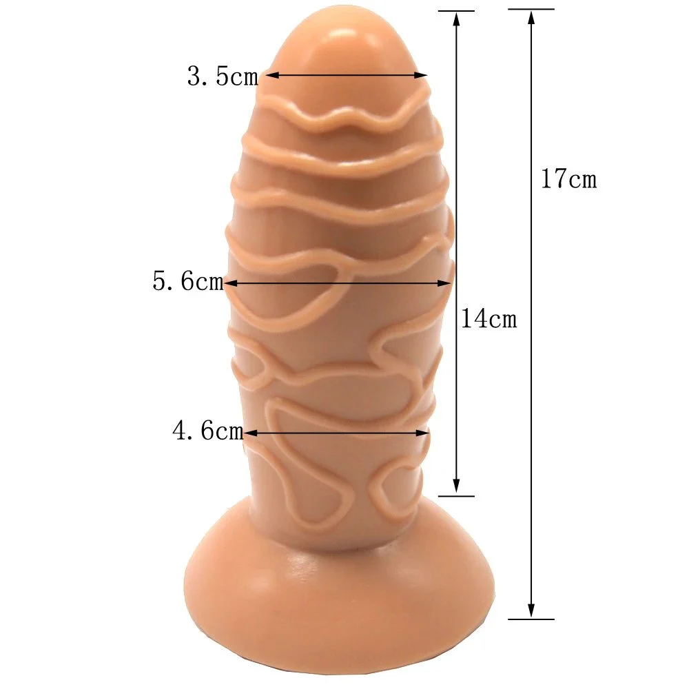 Small Anal Deep Texture Juguetes Sexuales Sexual Toys Rubber Dildo Butt Plug for Beginner