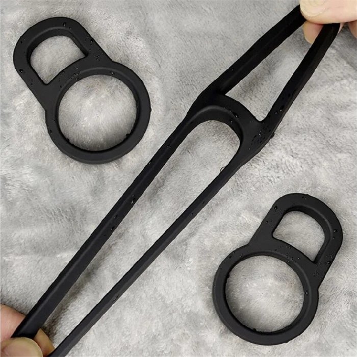 Men's Silicone Cock Ring Sex Toy Adult Delay Ejaculation Function