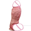 Silicone Squirting Dildo a Realistic-Feeling Sex Toy Suction Cup Dildo Masturbation Product Designed for Women