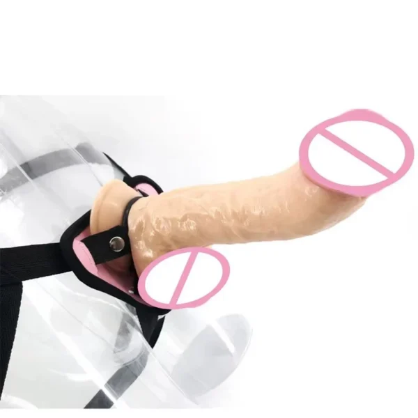 Lesbian Sex Toy Dildo Pants for Woman Men Couples Dildo with Belt Strap on Realistic Strapon Dildo for Lesbian
