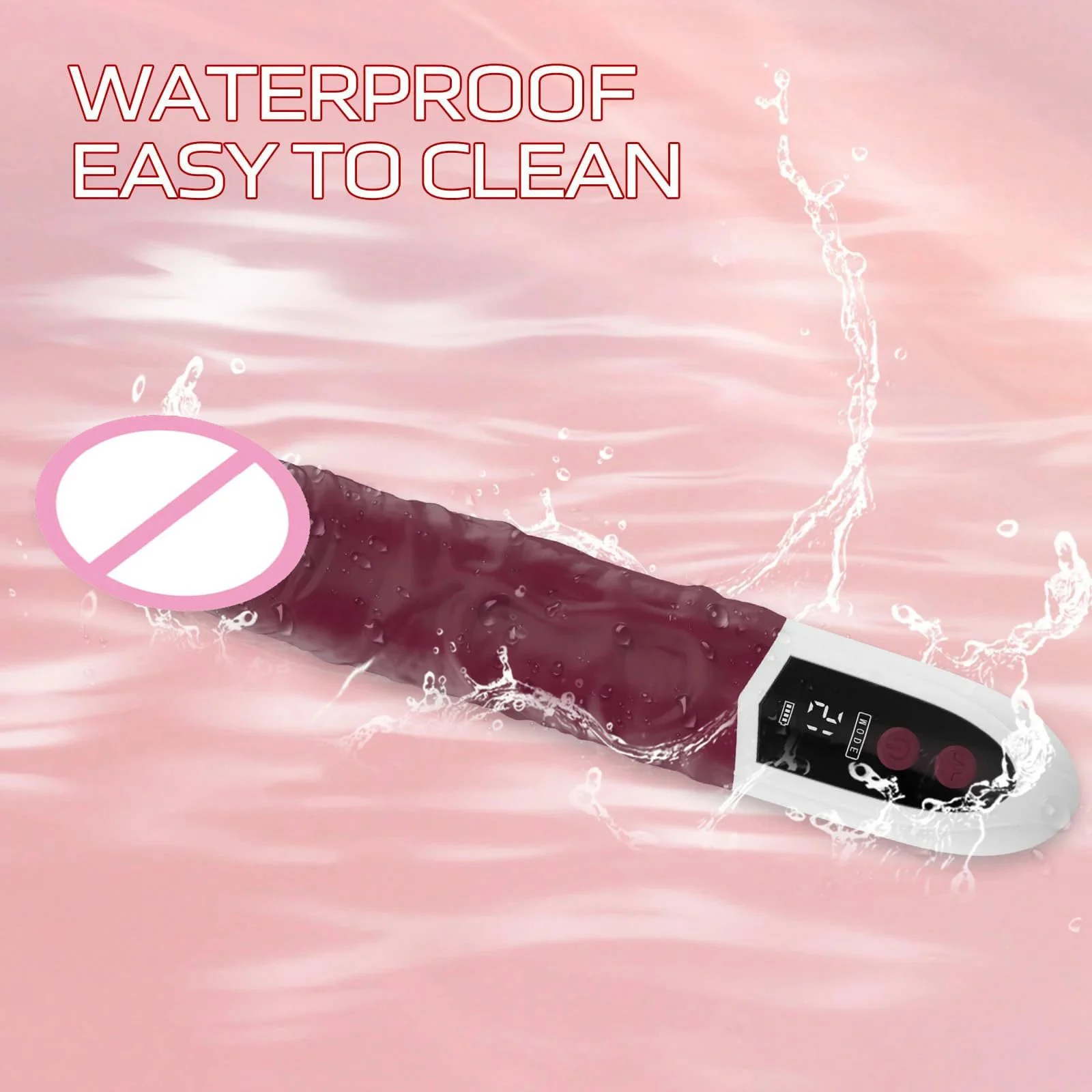 LED Display G Spot Dildo Vibrator Wand Sex Toys Vaginal Masturbation Realistic Dildo Vibrator for Female Man Anal Stimulation