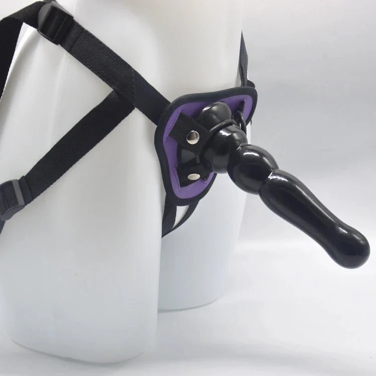 Lesbian Sex Toy Beads Anal Dildo Pants PVC Penis with Belt Butt Plug Sex Toys Anal Strap on Dildo Anal for Male