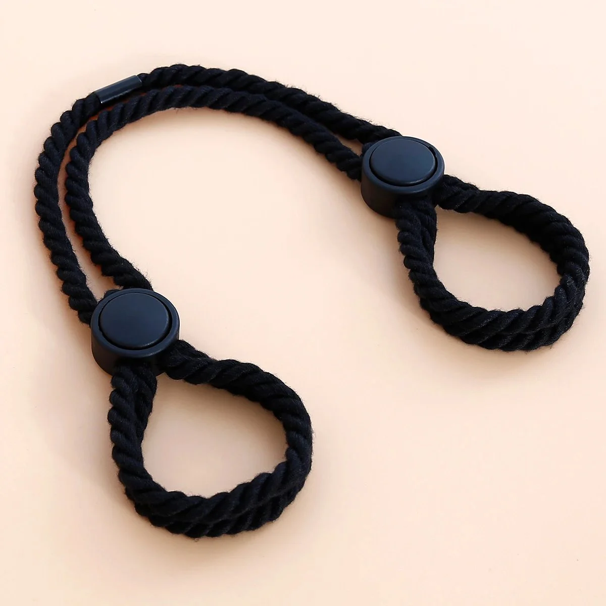 Adjustable Handcuffs Sex Toys Adjustable Handcuffs Black Red Hand Tie Toy Adult Sex Stage Props Bracelet