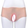 Vagina Pants Sissy Pants with Silicone Pussy Panties,Silicone Insert Vagina Panty, Strap Gay Silicone Vagina Sexy Underwear
