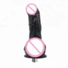 Silicone Sex Machine Accessory Realistic Anal Dildo