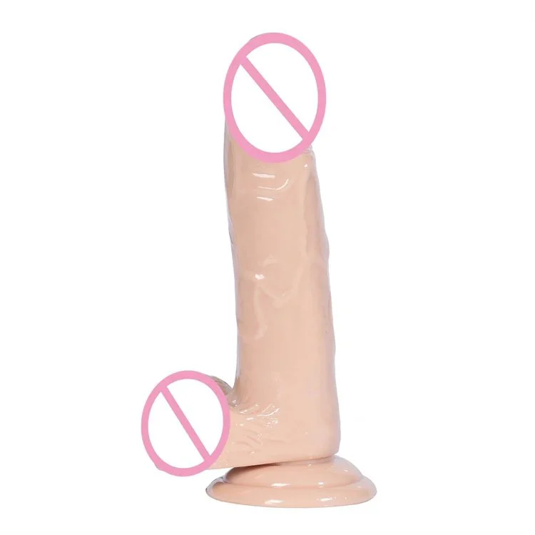 Sexual Products Cheap Price Colorful Realistic Soft Jelly Dildo Crystal Dildo for Women With Strong Suction Cup Sex Toys