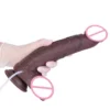 Simulated Suction Cup Squirting Penis with Air Pump and Syringe Medical-Grade Silicone for Enhanced Sensory Experience Sex Toy