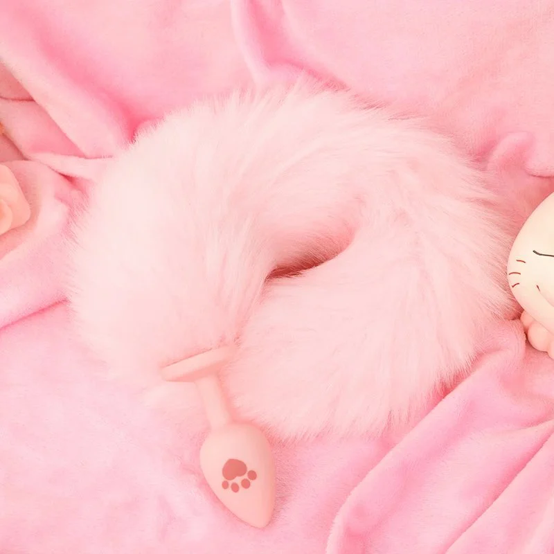 Sex Toys Silicone Cat Claw Tail Anal Plug Female Masturbation Sex Toys Romantic Fun Toys Anal Plug Tail